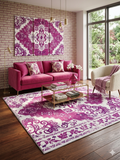 Alfombra de Acento Vintage Boho - Estilo Clásico