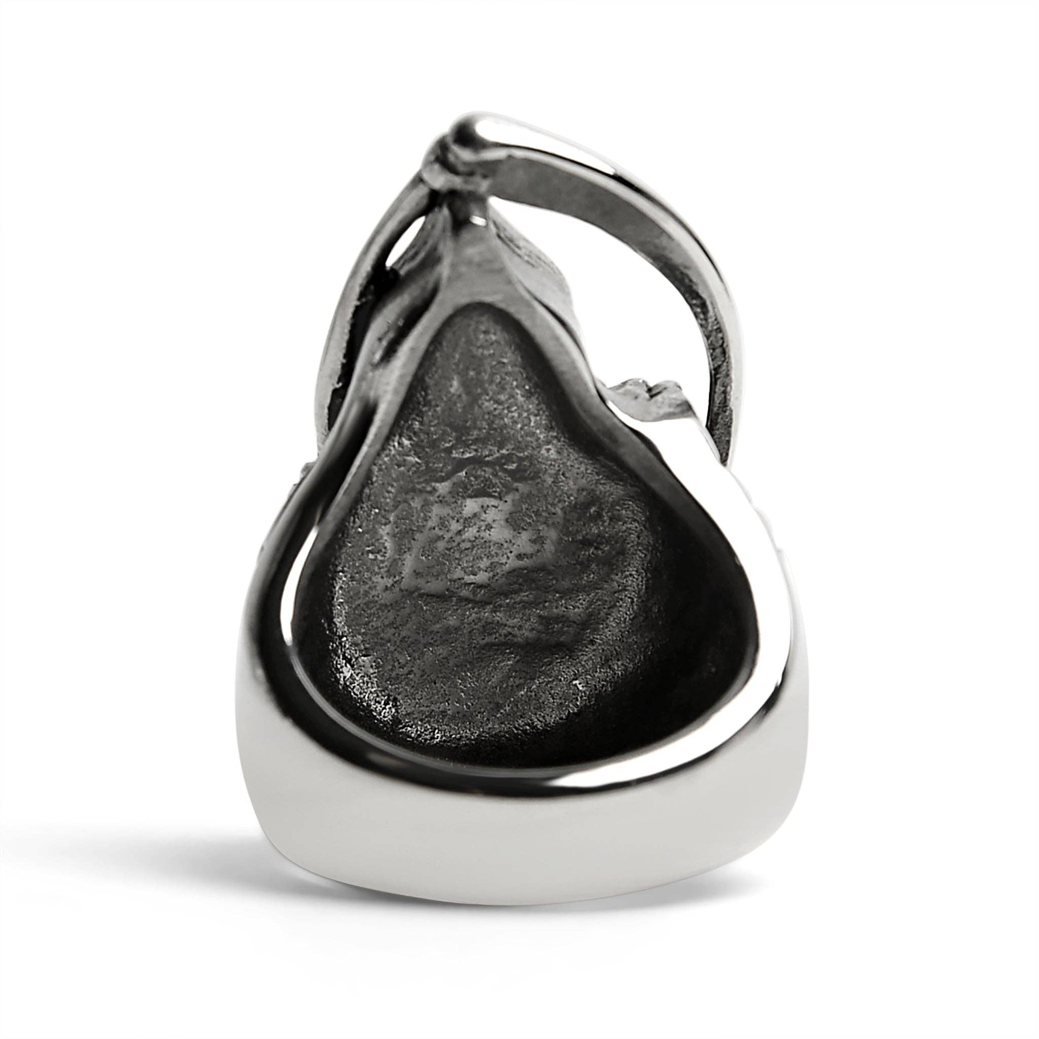 Anillo Grim Reaper de acero inoxidable: 8