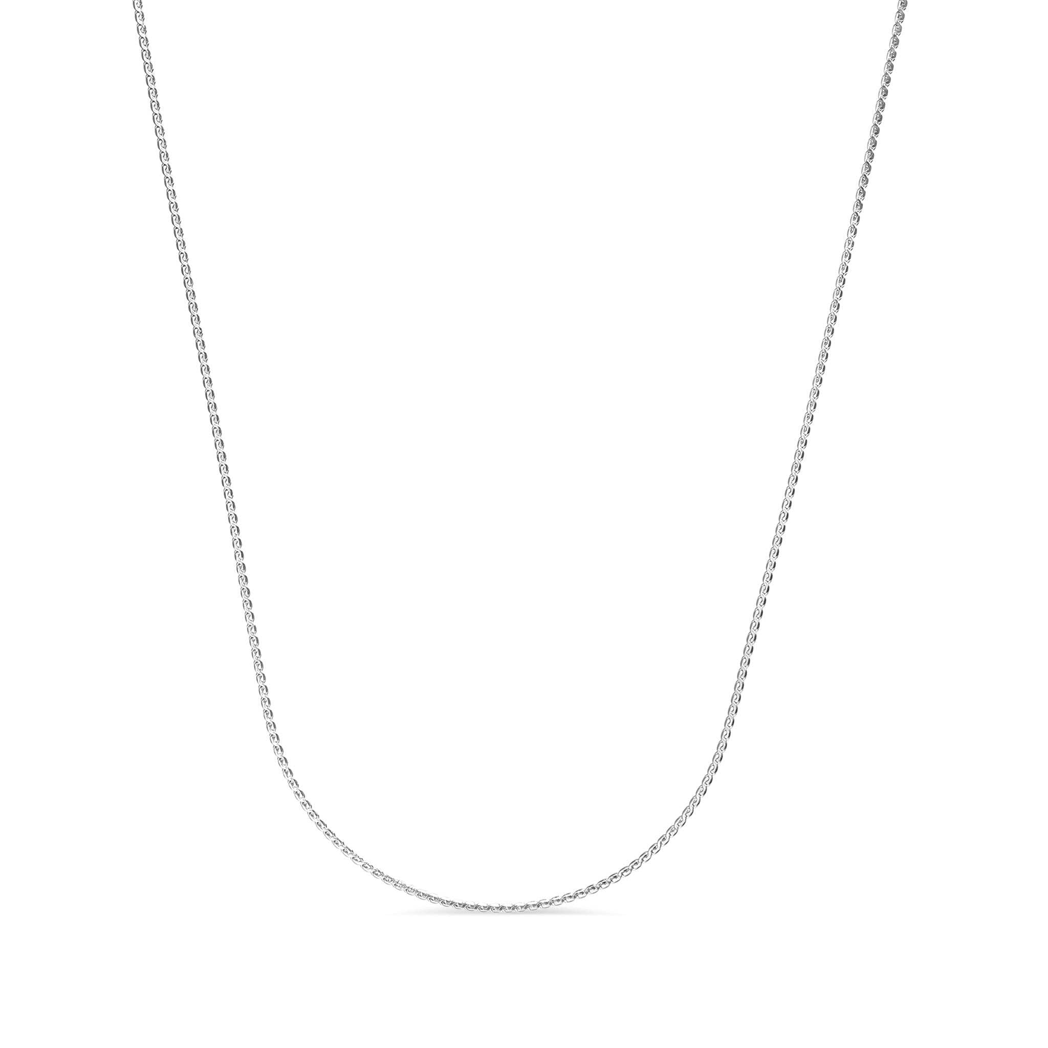 Collar cadena serpentina de acero inoxidable con PVD de oro 18K: Acero inoxidable / 20+2"
