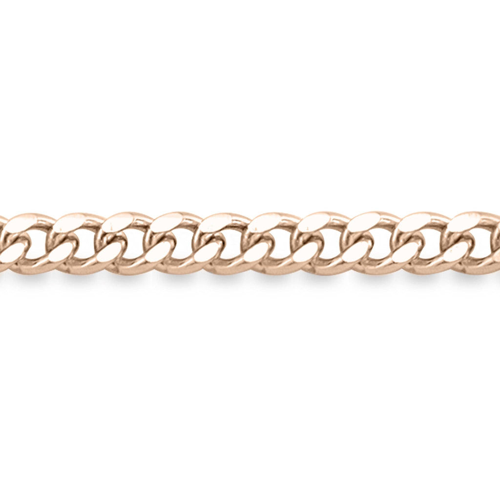 Cadena de eslabones de acero inoxidable con corte de diamante de 2,5 mm, por pie: Acero inoxidable