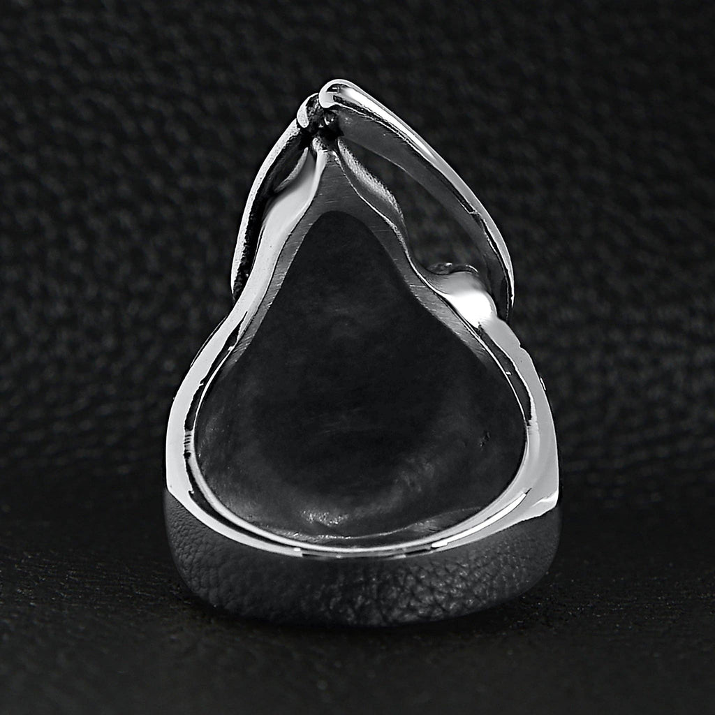 Anillo Grim Reaper de acero inoxidable: 8